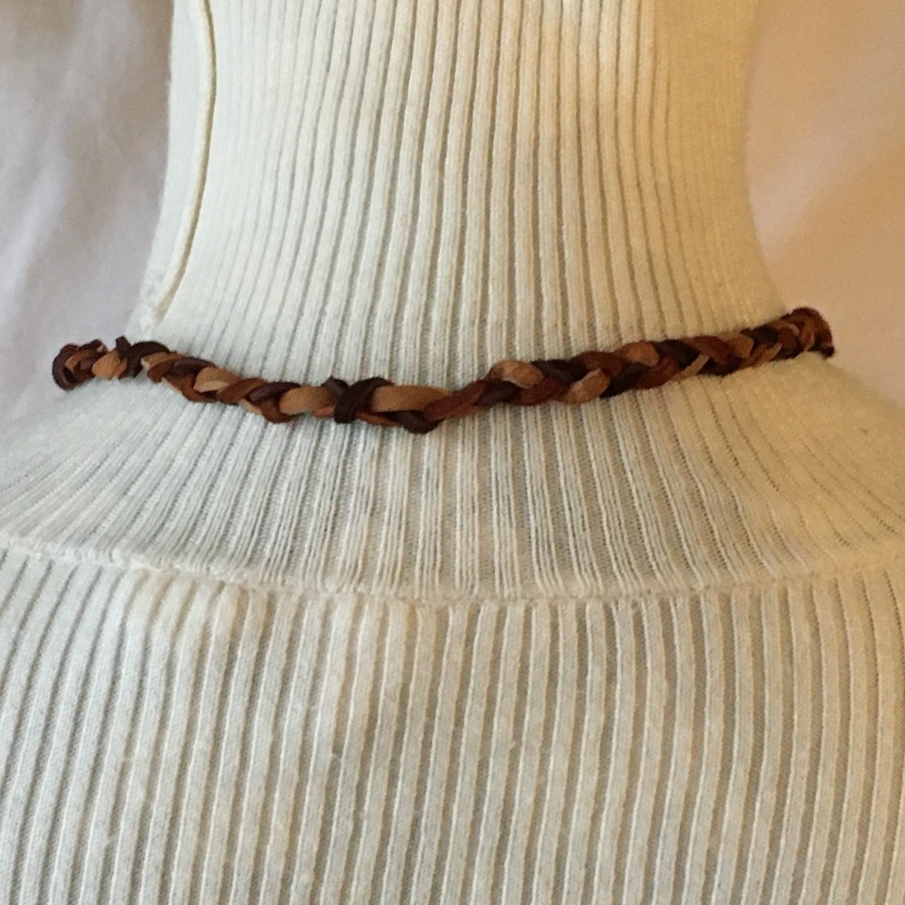 SOLD—Witches of East End Wendy's Boho Leather Lariat Necklace Handmade Replica - Picture 8 of 15